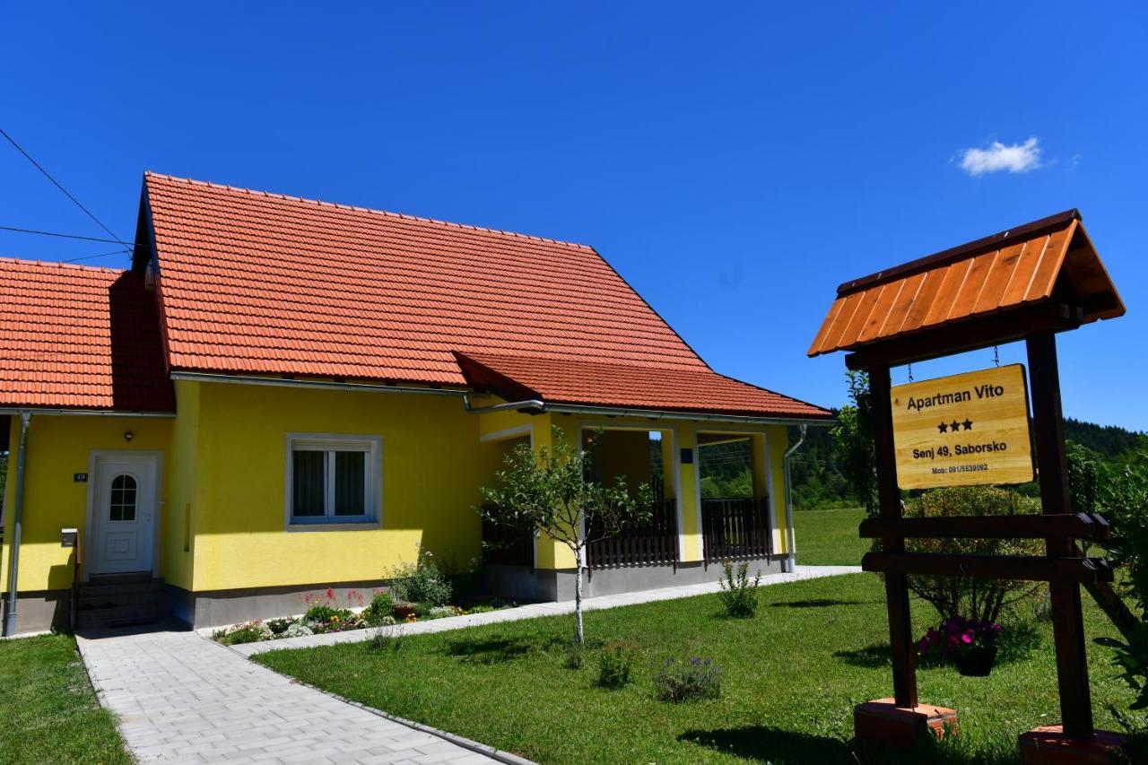 Apartman Vito Saborsko Exterior photo